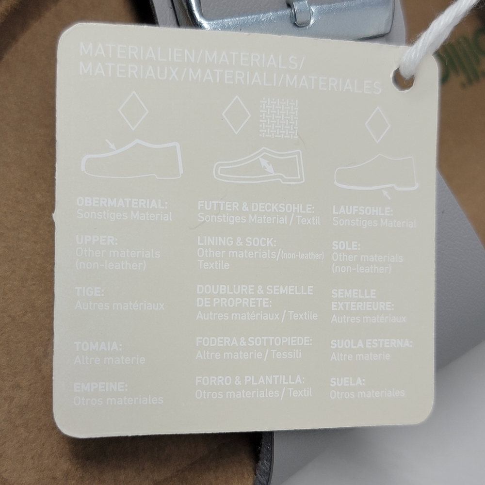 Birkenstock Arizona Flex Platform Womens US Size 9 Narrow Sandals Stone Coin NWB - Picture 10 of 10